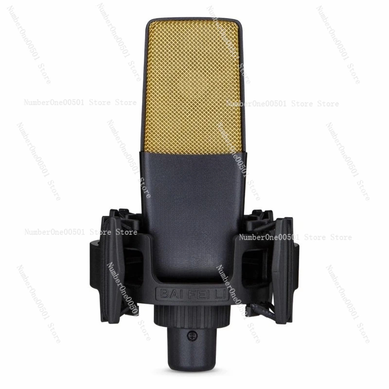Streaming Mic Condenser - C414 Profesyonel Kondenser Mikrofon 48V Phantom