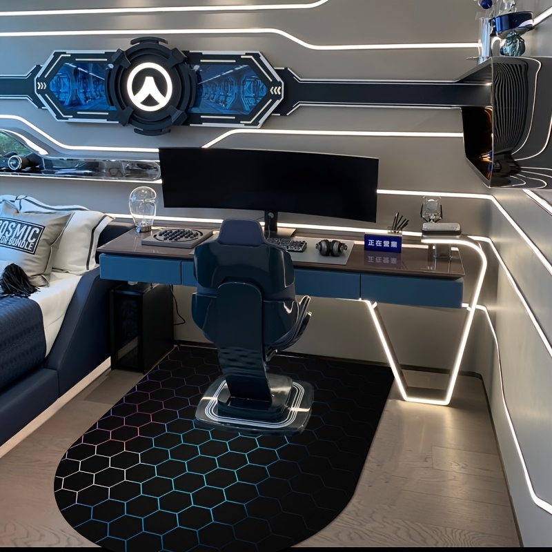 Esports Gaming Chair - E-Spor Zemin Matı Kaymaz Ses Geçirmez