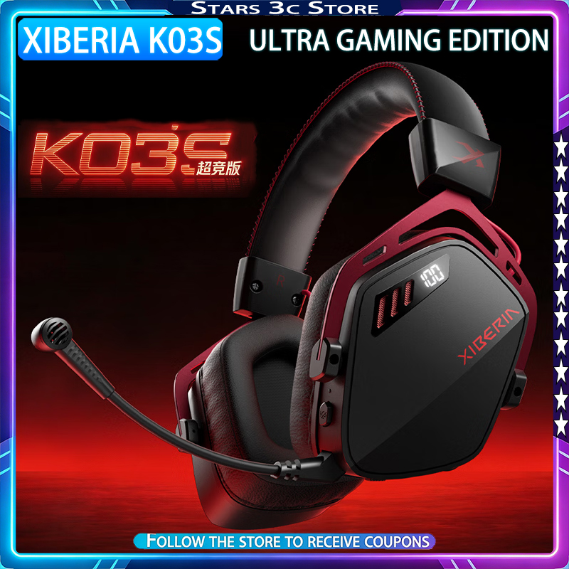 Esports Wireless Gaming Headset - XIBERIA K03S Ultra Oyun Sürümü Kablosuz