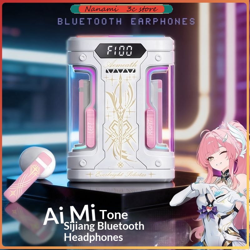 Esports Wireless Gaming Headset - Anime Elysia TWS Bluetooth Kulaklık Yarı
