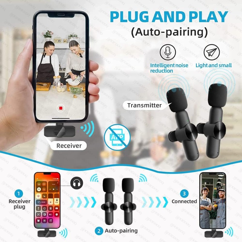 iPhone iPad için Kablosuz Yaka - Streaming Mic Condenser incelemesi ve fiyatı