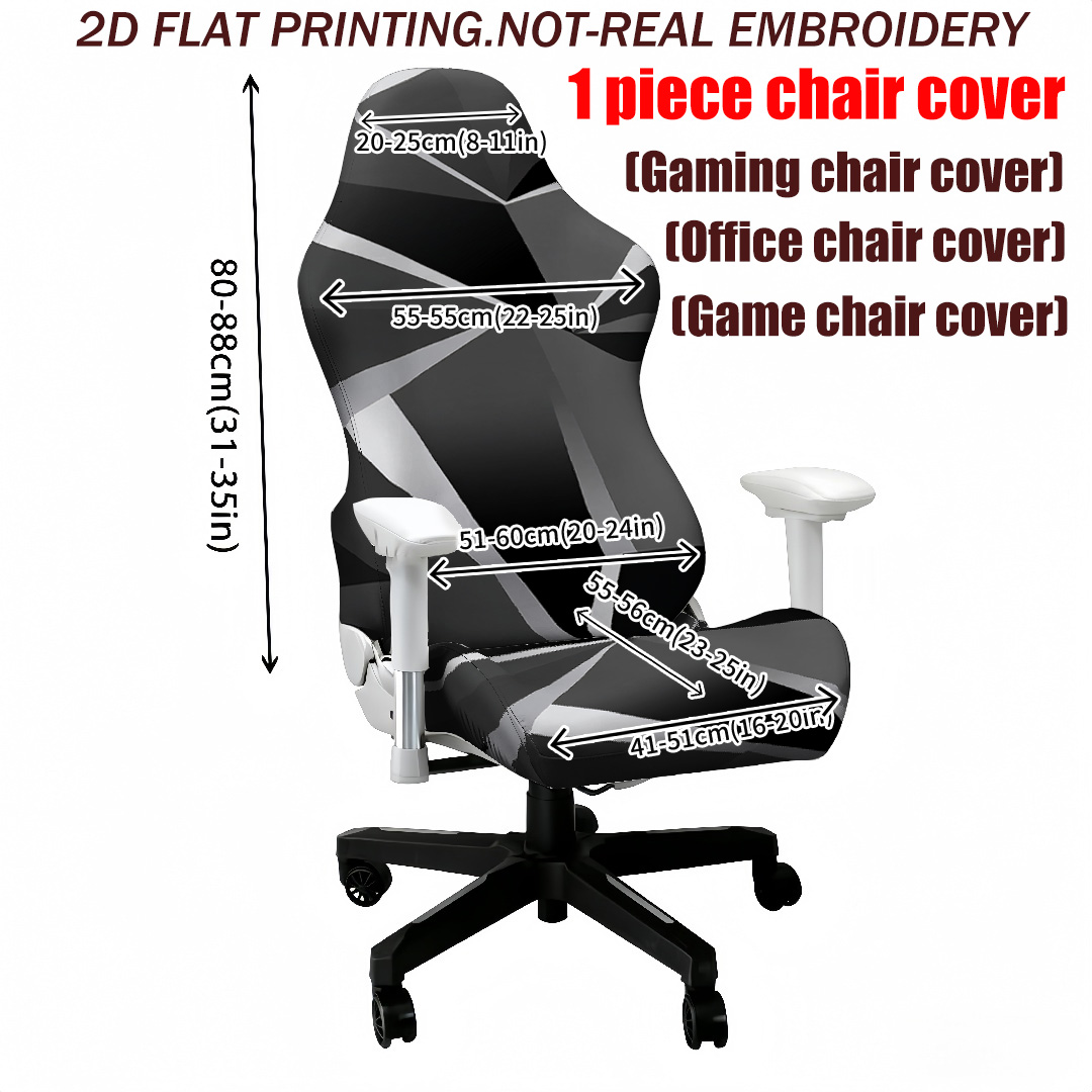 Siyah Gri Geometrik Oyuncu Kol - Esports Gaming Chair incelemesi ve fiyatı
