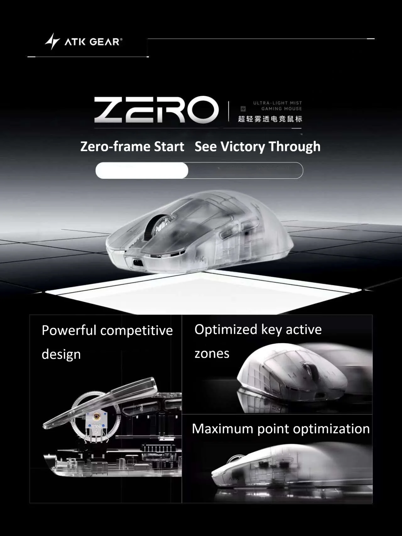 ATK ZERO Sis Geçirmez 39g Ultr - Zero Esports Gaming Gear incelemesi ve fiyatı