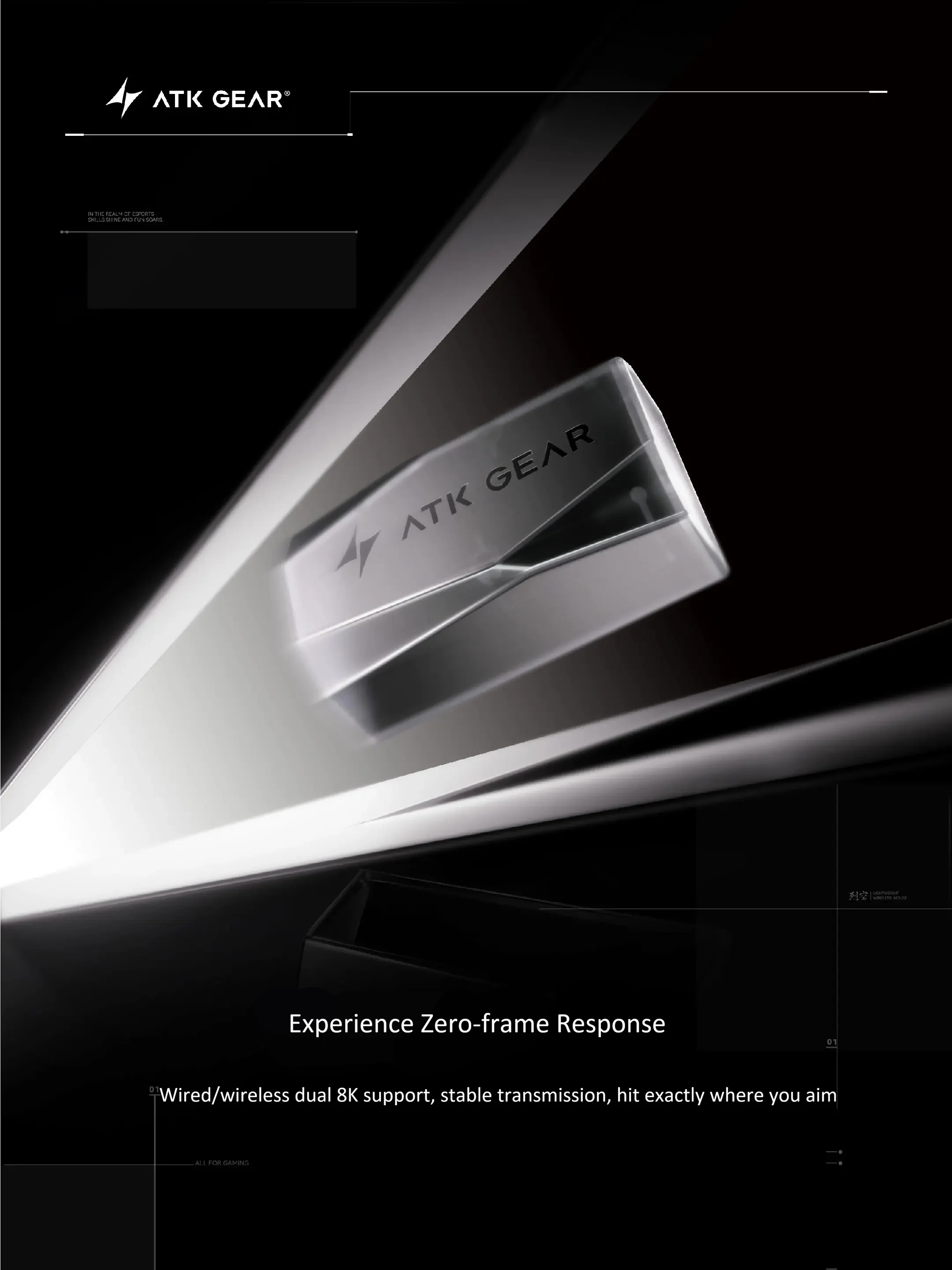 ATK ZERO Sis Geçirmez 39g Ultr - Zero Esports Gaming Gear incelemesi ve fiyatı
