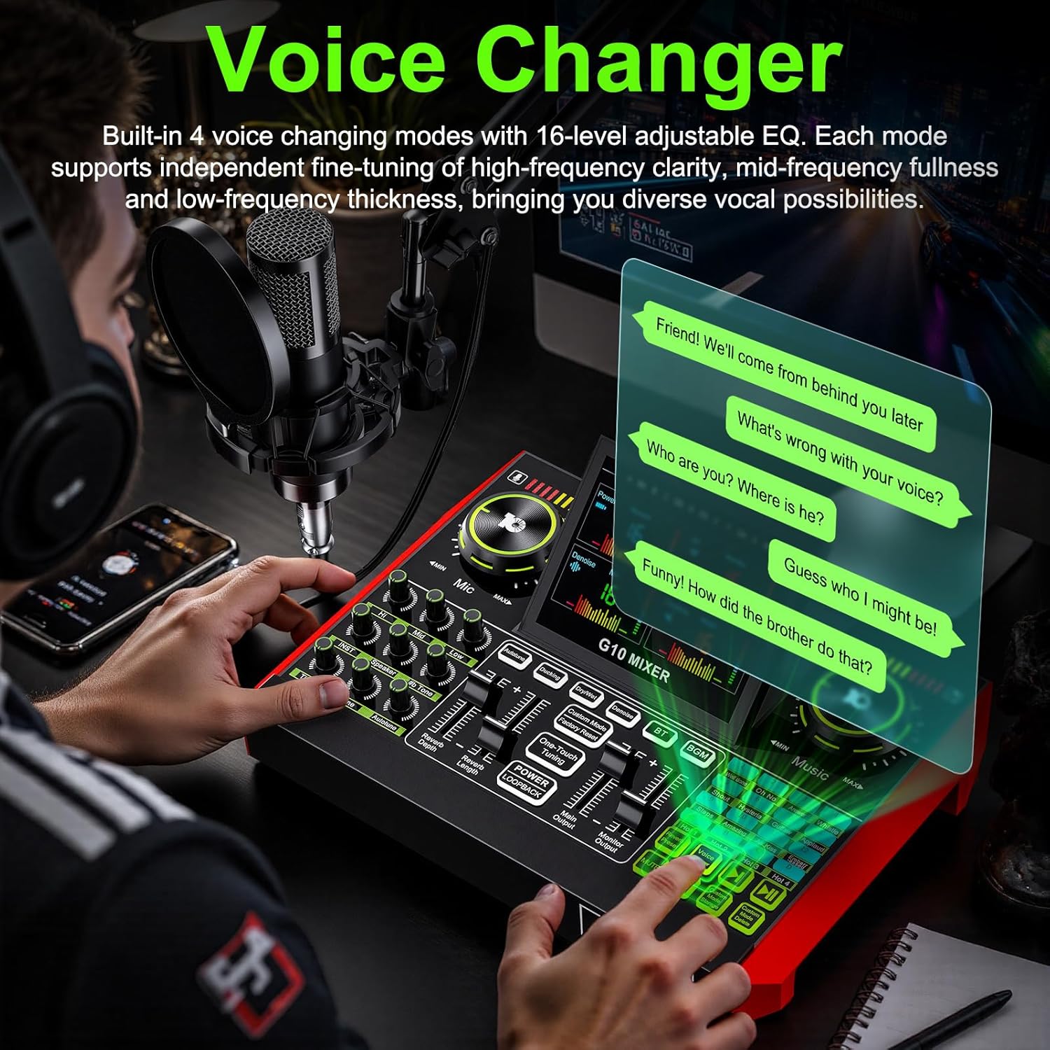 Tenlamp G10 Canlı Yayın Ses Ar - Streaming Mic Condenser incelemesi ve fiyatı
